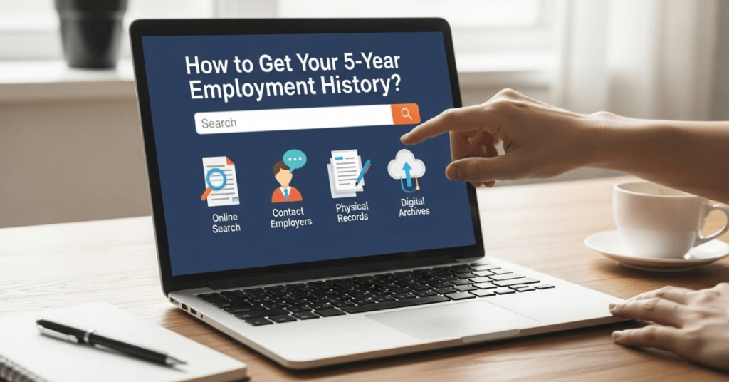 How to Get Your 5-Year Employment History?