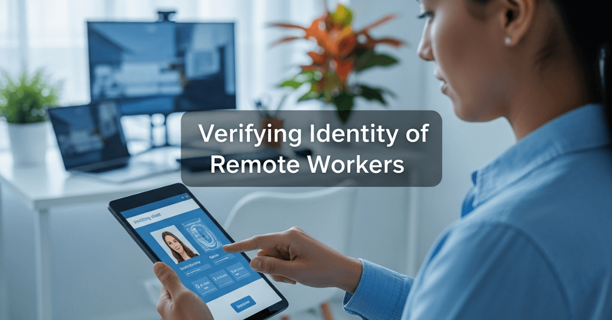 Verifying Identity of Remote Workers